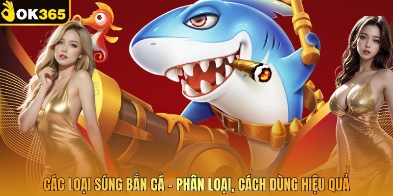 Các Loại Súng Bắn Cá - Phân Loại, Cách Dùng Hiệu Quả